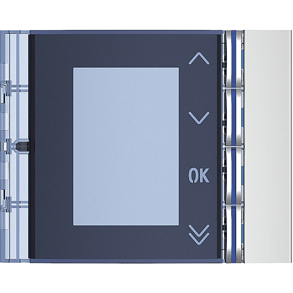 Bticino - Façade Sfera New pour module électronique défilement de noms Allmetal