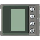 Bticino - Façade Sfera Robur pour module électronique défilement de noms