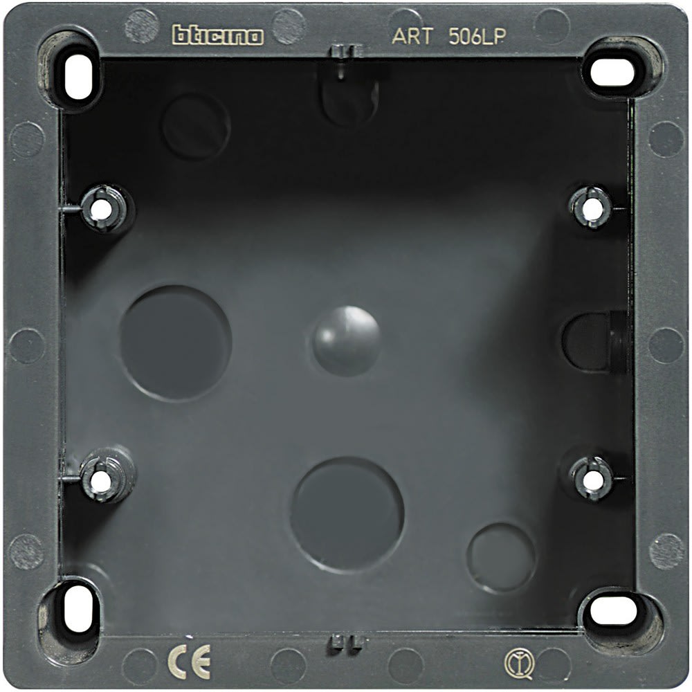 Bticino - Cadre saillie pour sirène ou haut parleur Livinglight - Anthracite