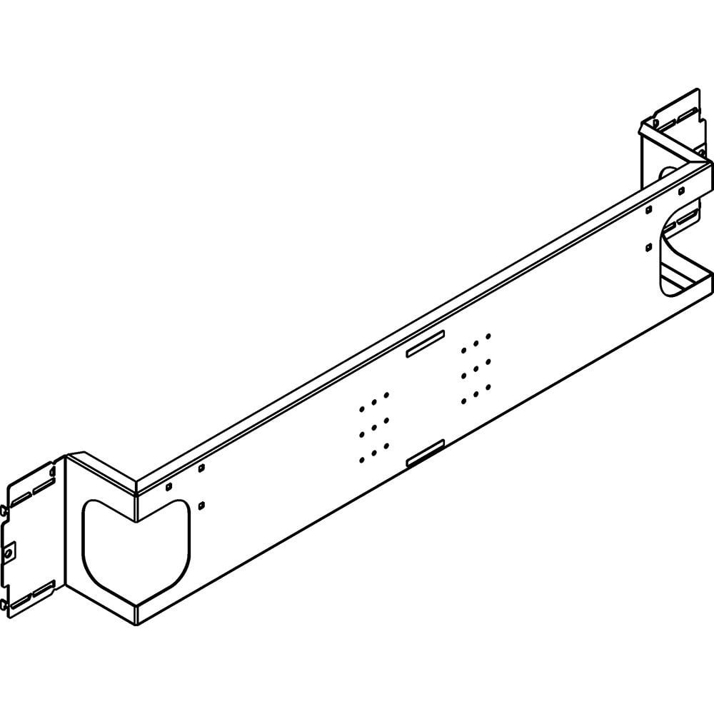 Bticino - Platine perforée DPX3160 hauteur 200mm - 36 modules
