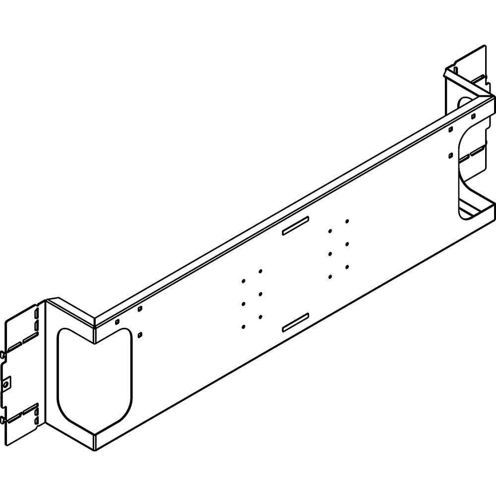 Bticino - Platine perforée DPX3250 hauteur 200mm - 36 modules