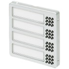 Bticino - Module bouton de Tersystem - de 4 appels - alu