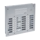 Bticino - Platine de rue Série 300 audio façade Alu 4mm 28 appels