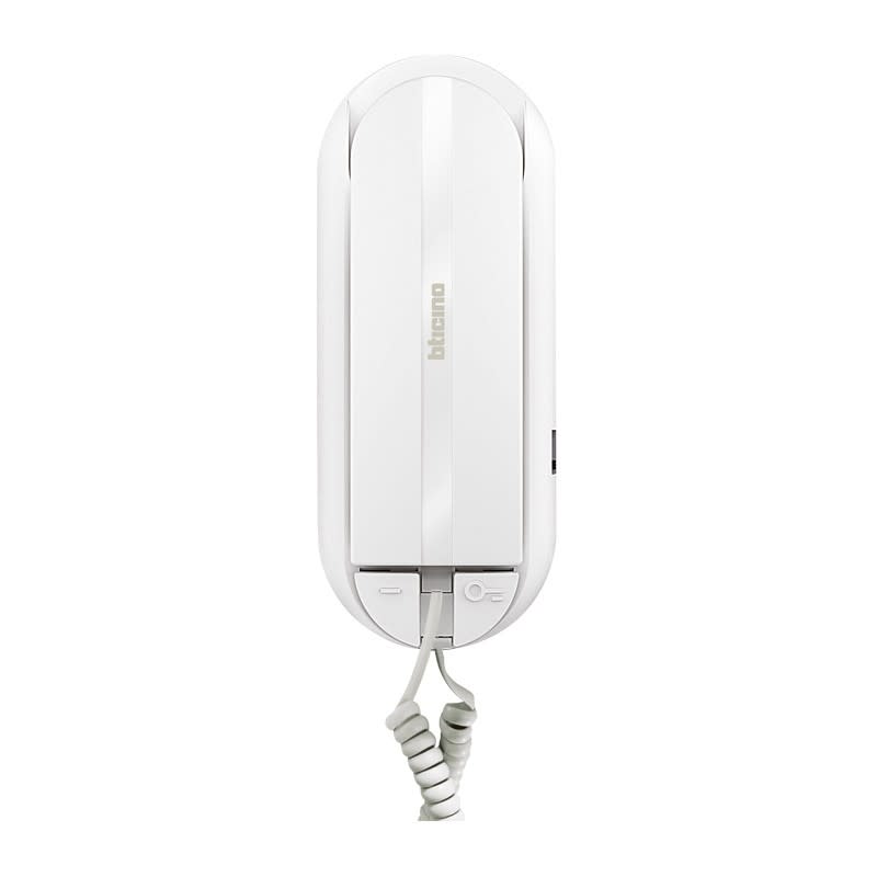 Bticino - Poste intérieur audio à combiné Sprint L2 avec appel porte palière