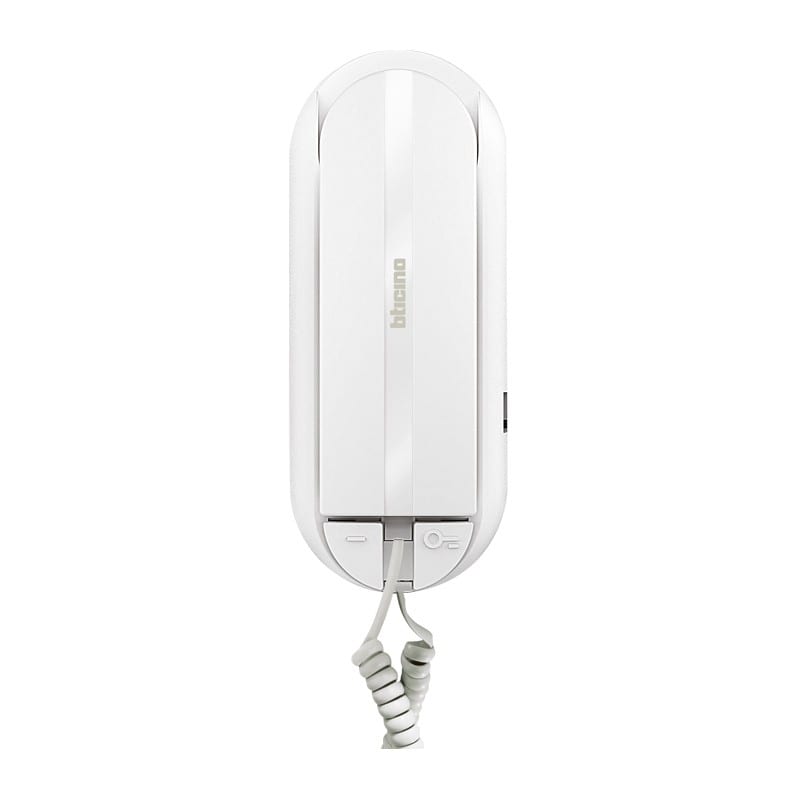 Bticino - Poste intérieur audio à combiné Sprint L2 avec appel porte palière