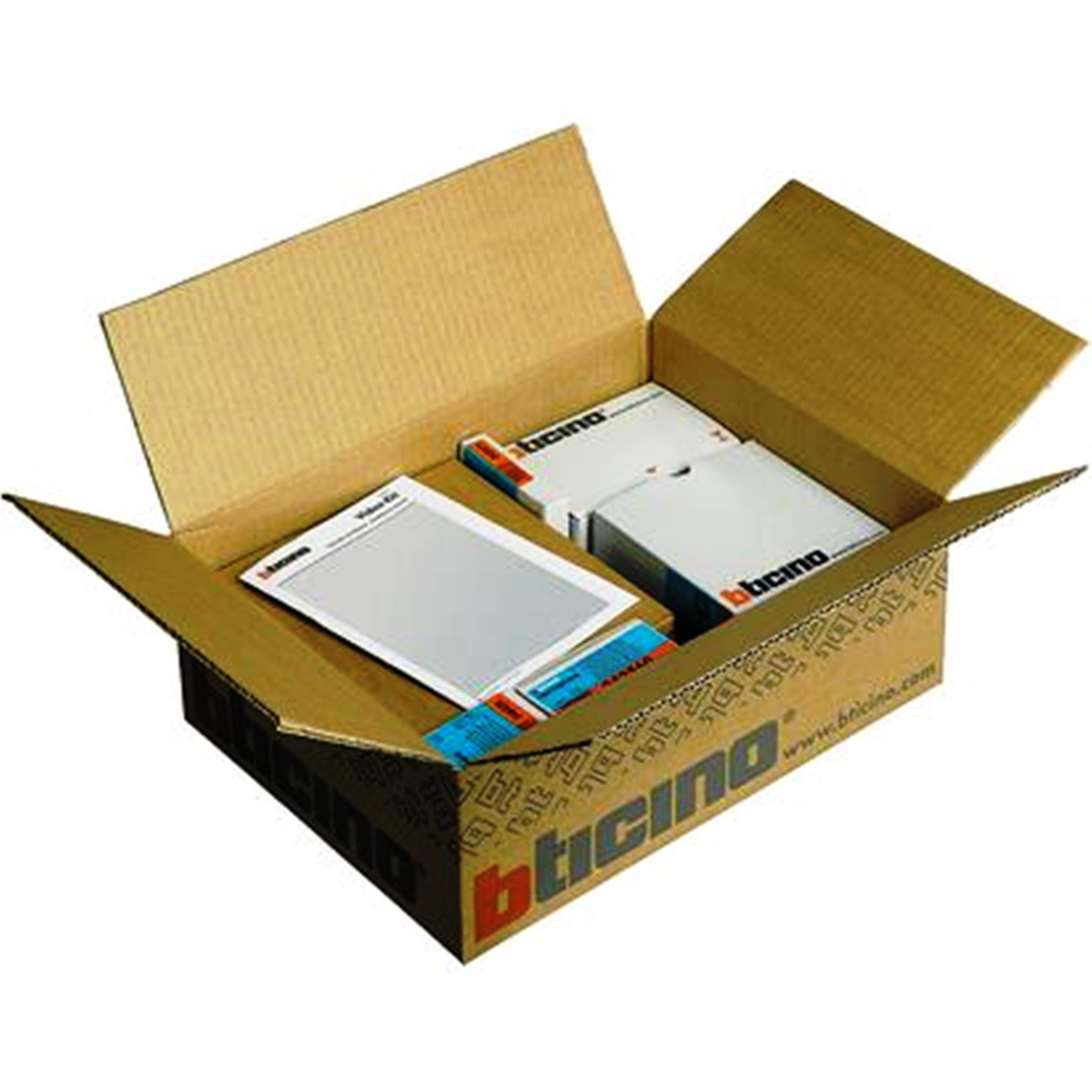 Bticino - KIT HEXACT COM 2-4 portes, livré avec 1 lecteur Vigik+ et 1 module éco data mini