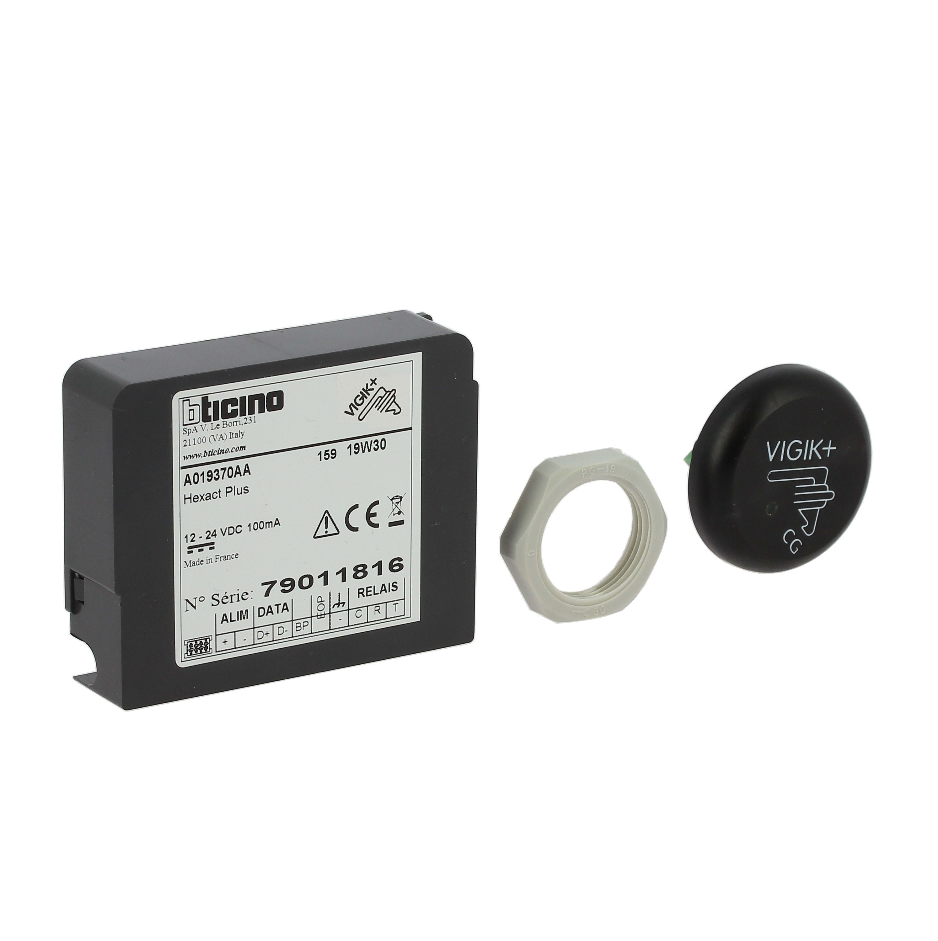 Bticino - Centrale HEXACT PLUS (1 porte) avec lecteur VIGIK+ intégré
