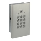 Bticino - Clavier codé compact 2 relais finition argent