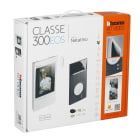 Bticino - Kit portier connecté Classe 300EOS with Netatmo blanc 5" platine Linea 3000 noir