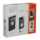 Bticino - Kit portier connecté Classe 300EOS with Netatmo noir 5" platine Linea 3000 noire