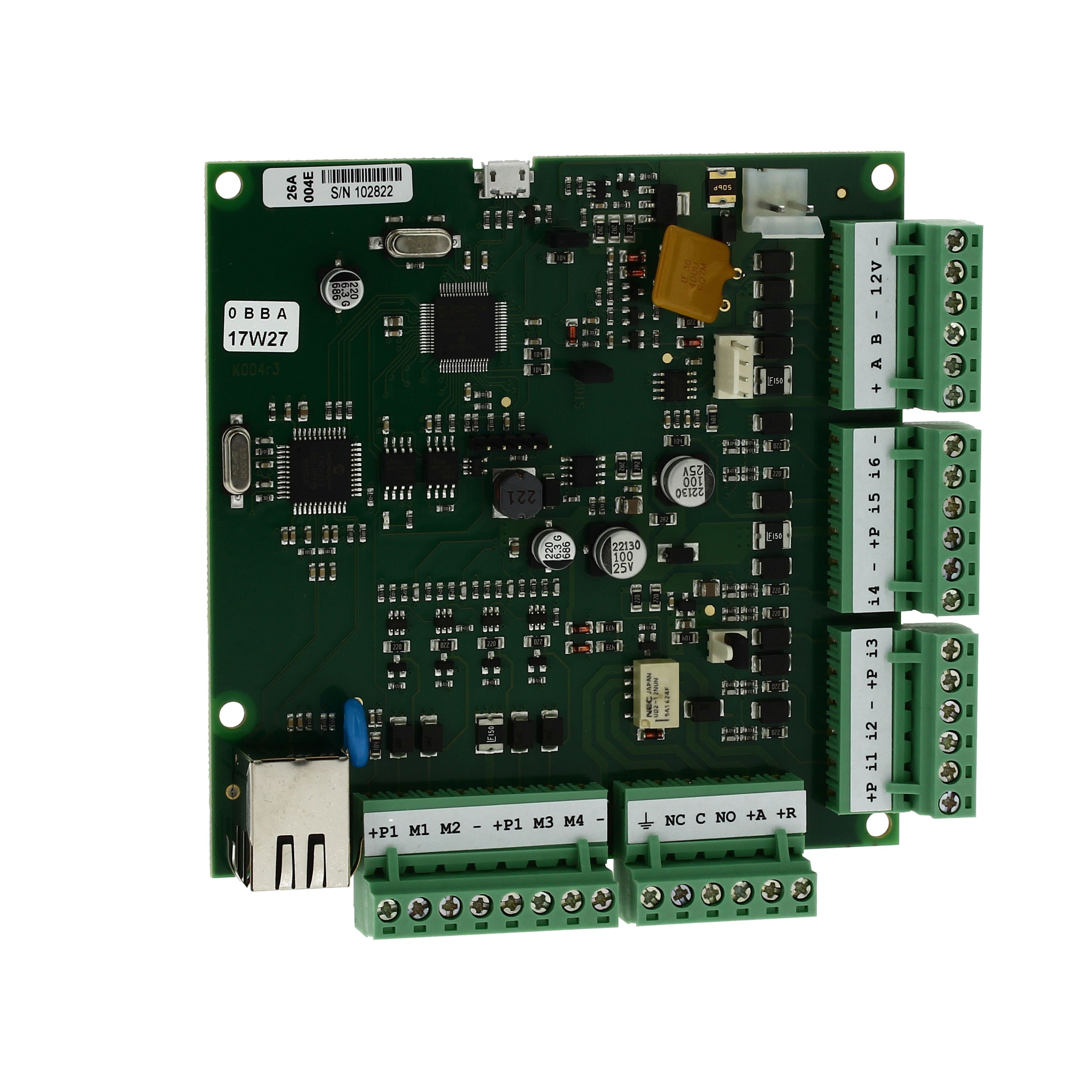 Bticino - Carte gestion centrale alarme intrusion MyHOME_Up 16entr/sorties 8 part cat 3