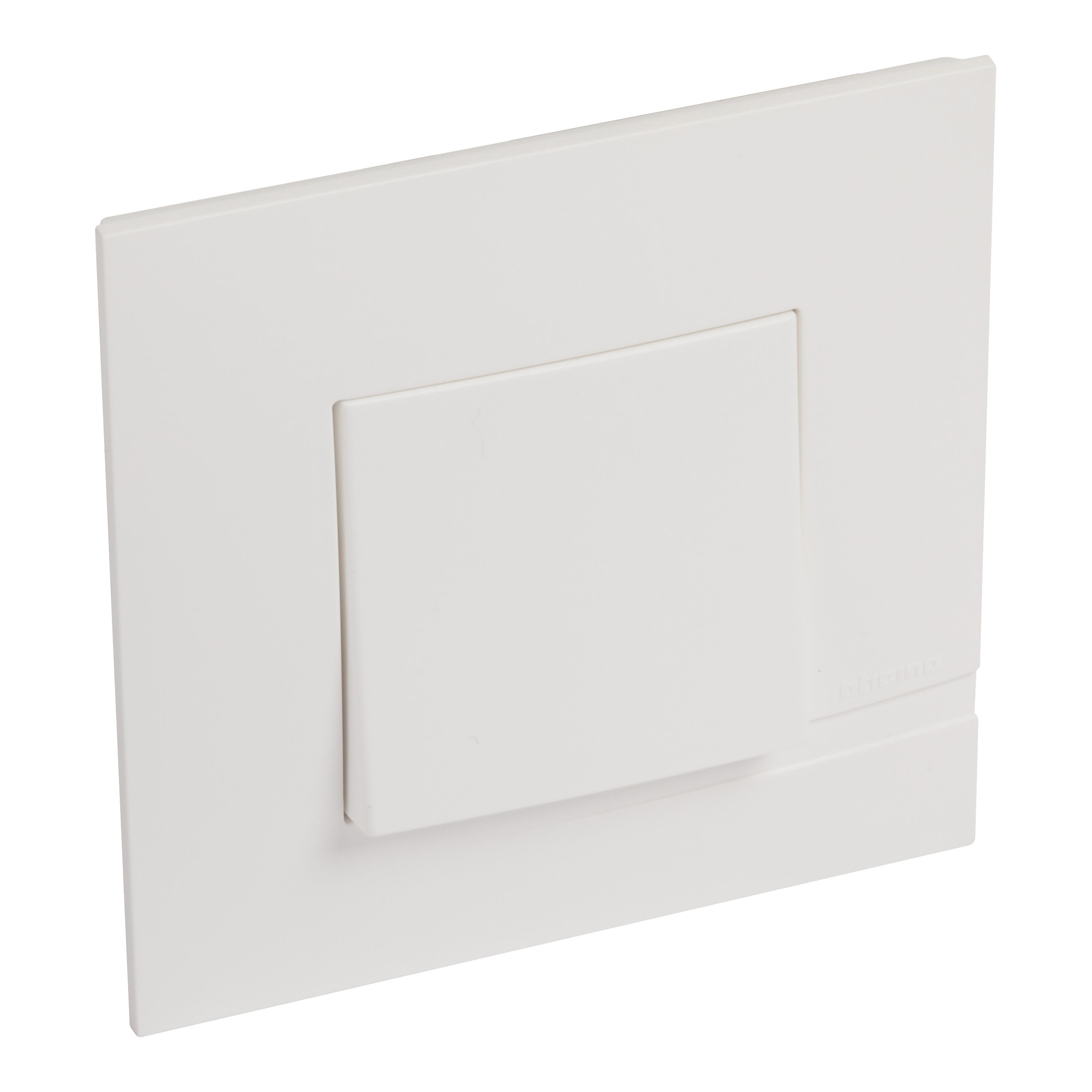 Bticino - Poussoir pour Altège complet - finition Neige