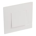 Bticino - Poussoir pour Altège complet - finition Neige