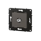 Bticino - Prise télévision simple type F à visser Altège - finition Nuage