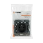 Bticino - Prise de courant Altège 16A bornes automatiques - finition Nuit