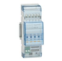 Bticino - Actionneur 4 relais pour éclairage/moteur MyHOME_Up - 2 modules