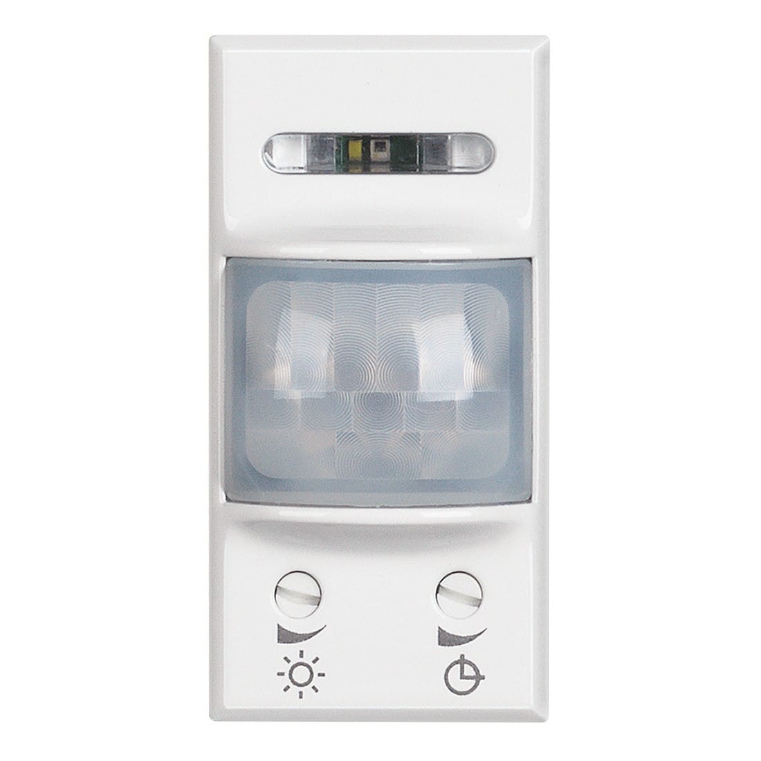 Bticino - Détecteur IR Axolute 3 fils avec neutre 0-460W maxi portée 105° - 1 mod - White