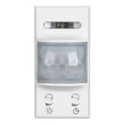 Bticino - Détecteur IR Axolute 3 fils avec neutre 0-460W maxi portée 105° - 1 mod - White