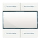 Bticino - Commande KNX Axolute - 4 touches / 4 appuis - blanc
