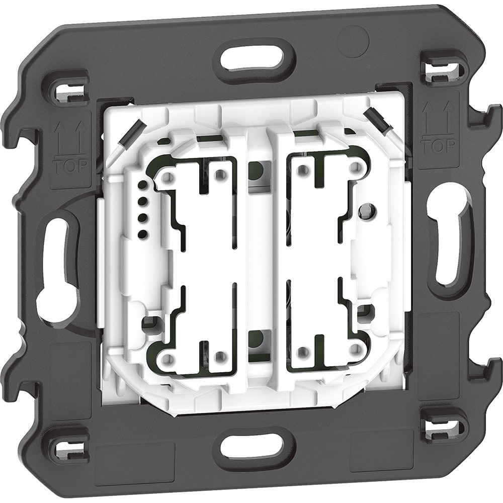 Bticino - Commande double sans fil Living Now with Netatmo pour éclairage - 2 modules