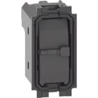 Bticino - Double poussoir NO+NO 10A pour VMC et volets roulants Living Now 1 module