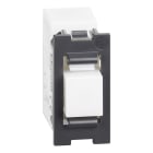 Bticino - Lecteur de badge pour alarme intrusion Living Now MyHOME_Up - 1 module