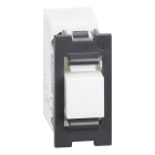 Bticino - Lecteur de badge pour alarme intrusion Living Now MyHOME_Up - 1 module