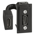 Bticino - Prise HDMI préconnectorisée version 2.0 Type-A Living Now - 1 module