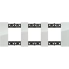 Bticino - Plaque de finition Living Now Collection Les Blancs 3x2 modules finition Ciel
