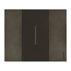 Bticino - Enjoliveur Living Now with Netatmo pour interrupteur variateur 2 modules - noir
