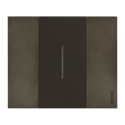 Bticino - Enjoliveur Living Now with Netatmo pour interrupteur variateur 2 modules - noir
