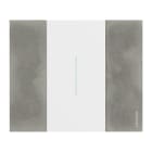 Bticino - Enjoliveur Living Now with Netatmo pour interrupteur variateur 2 modules - blanc