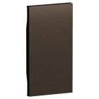 Bticino - Enjoliveur obturateur 2 modules Bronze - Living Now
