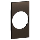 Bticino - Enjoliveur prise de courant 10/16A 2 modules Bronze - Living Now