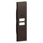 Bticino - Enjoliveur chargeur double USB 1 module Bronze - Living Now