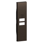 Bticino - Enjoliveur Living Now pour double chargeur USB - 1 module - Bronze