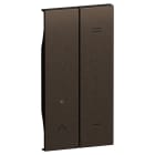 Bticino - Enjoliveur variateur 2 modules Bronze - Living Now