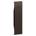 Bticino - Enjoliveur +/- 1 module - Bronze - Living Now
