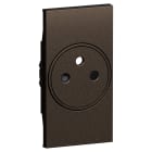 Bticino - Prise de courant 2P+T Surface 2 modules Bronze - Living Now