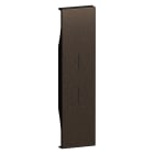 Bticino - Enjoliveur neutre 2 fonctions 1 module - Bronze - Living Now