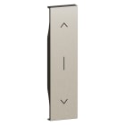 Bticino - Enjoliveur commande volet 1 module Champagne - Living Now