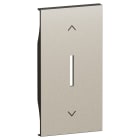 Bticino - Enjoliveur va-et-vient 2 modules Champagne - Living Now