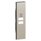 Bticino - Enjoliveur Living Now pour double chargeur USB - 1 module - Champagne