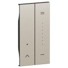 Bticino - Enjoliveur variateur 2 modules Champagne - Living Now