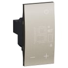 Bticino - Thermostat d'ambiance 230 V Champagne - Living Now