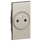 Bticino - Prise de courant 2P+T Surface 2 modules Champagne - Living Now