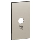 Bticino - Enjoliveur sans contact 2 modules Champagne - Living Now