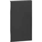 Bticino - Enjoliveur Living Now pour obturateur 2 modules - noir