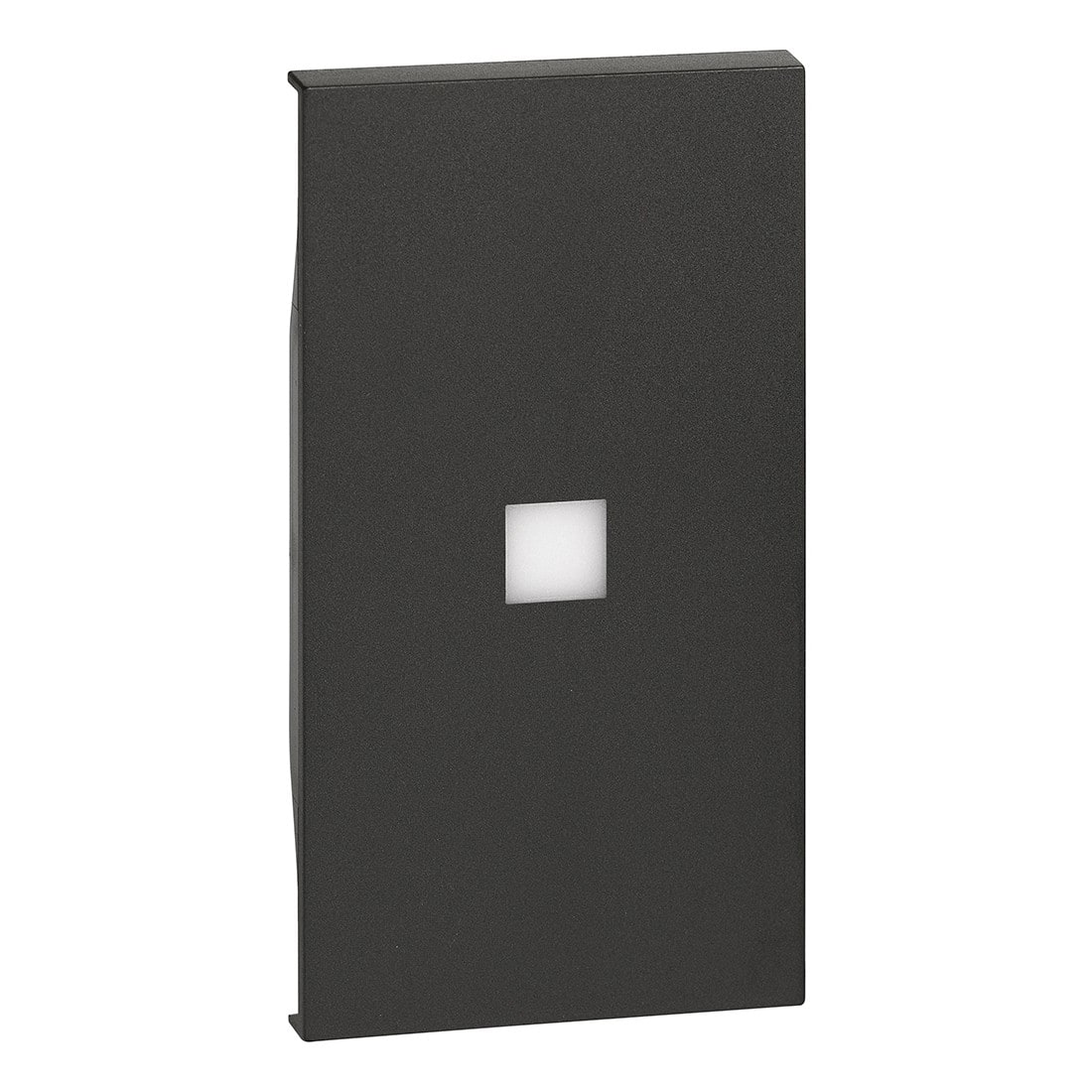 Bticino - Enjoliveur Living Now pour forte intensité lumineuse 2 modules - noir