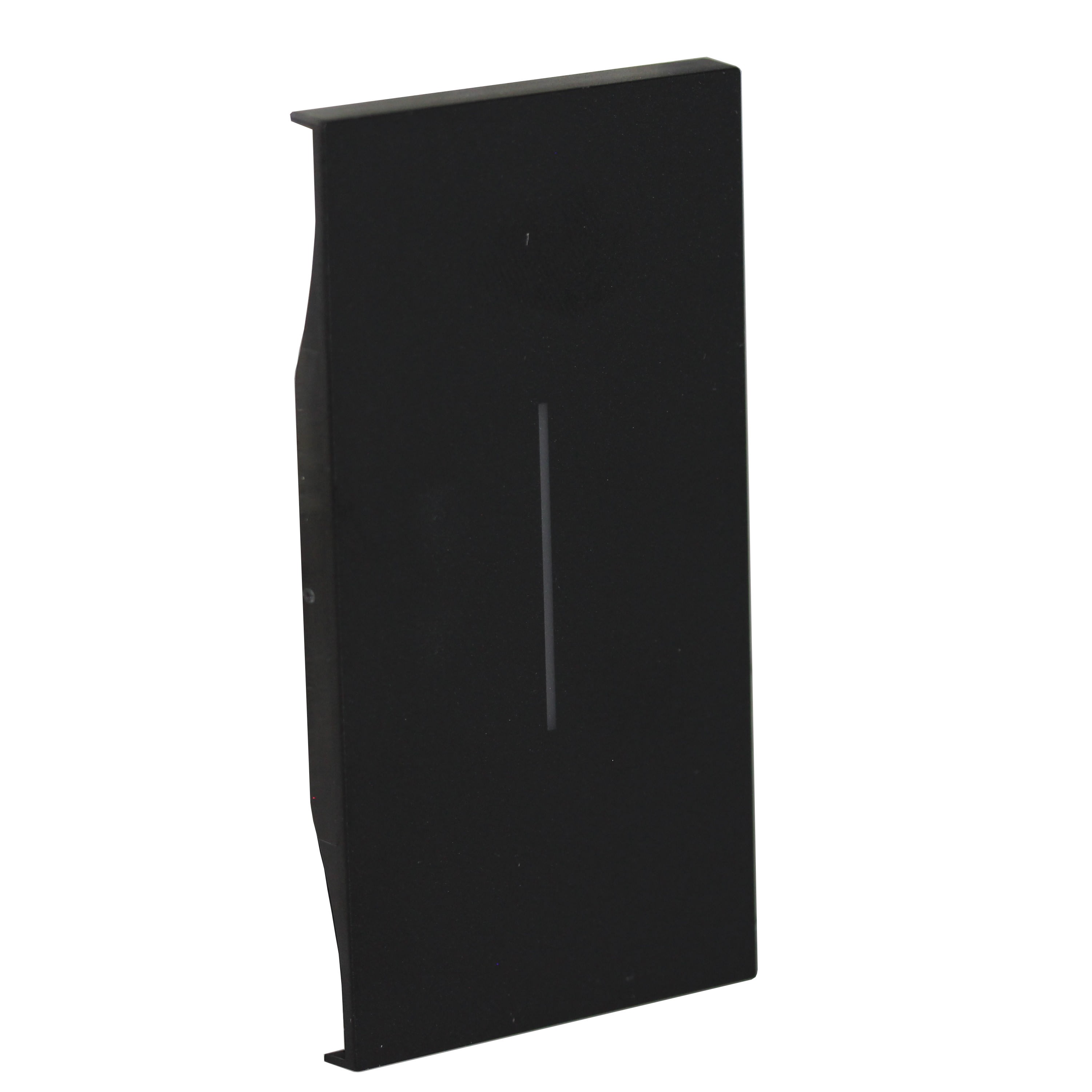 Bticino - Enjoliveur Living Now neutre MyHOME_Up 2 modules - noir